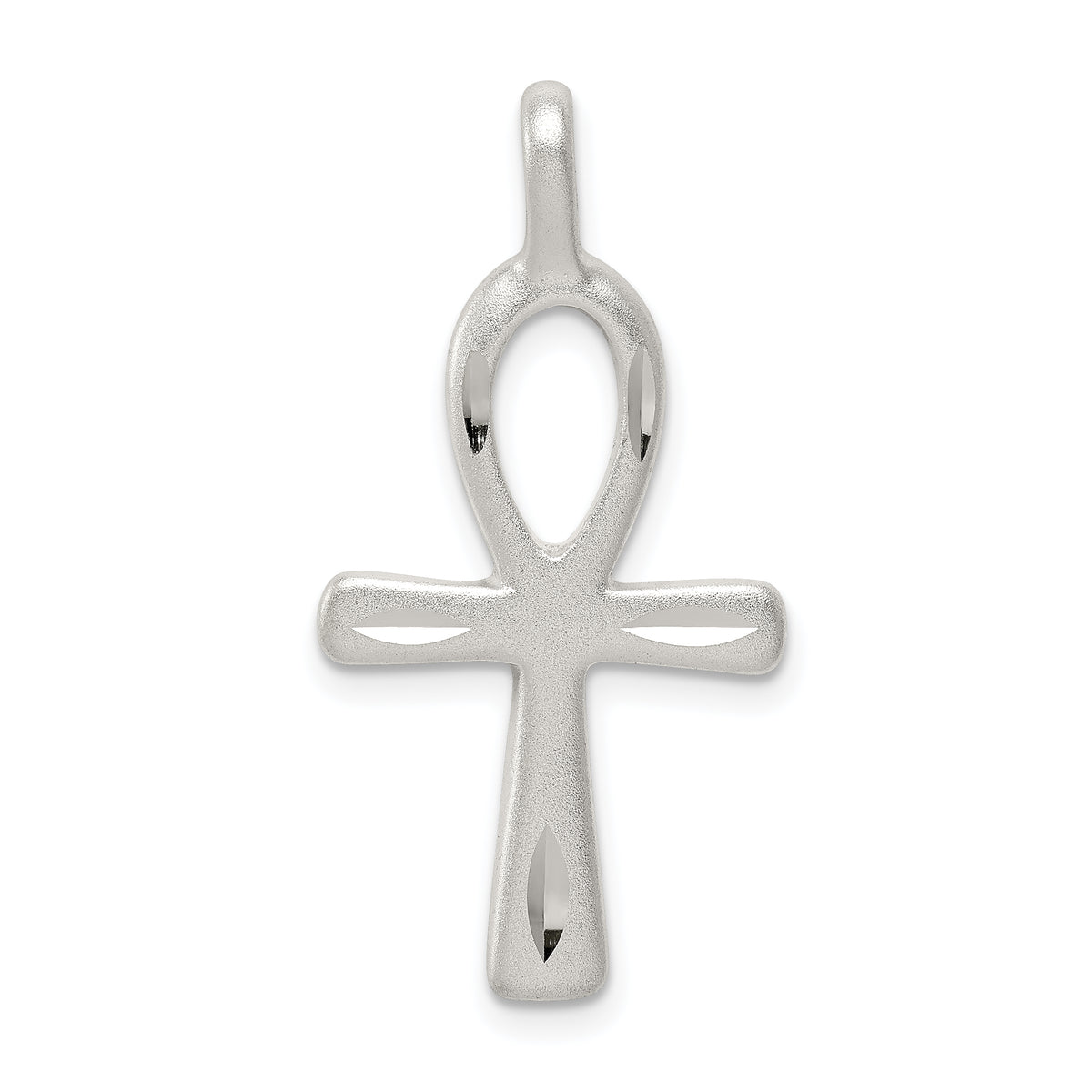 Sterling Silver Ankh Cross Pendant