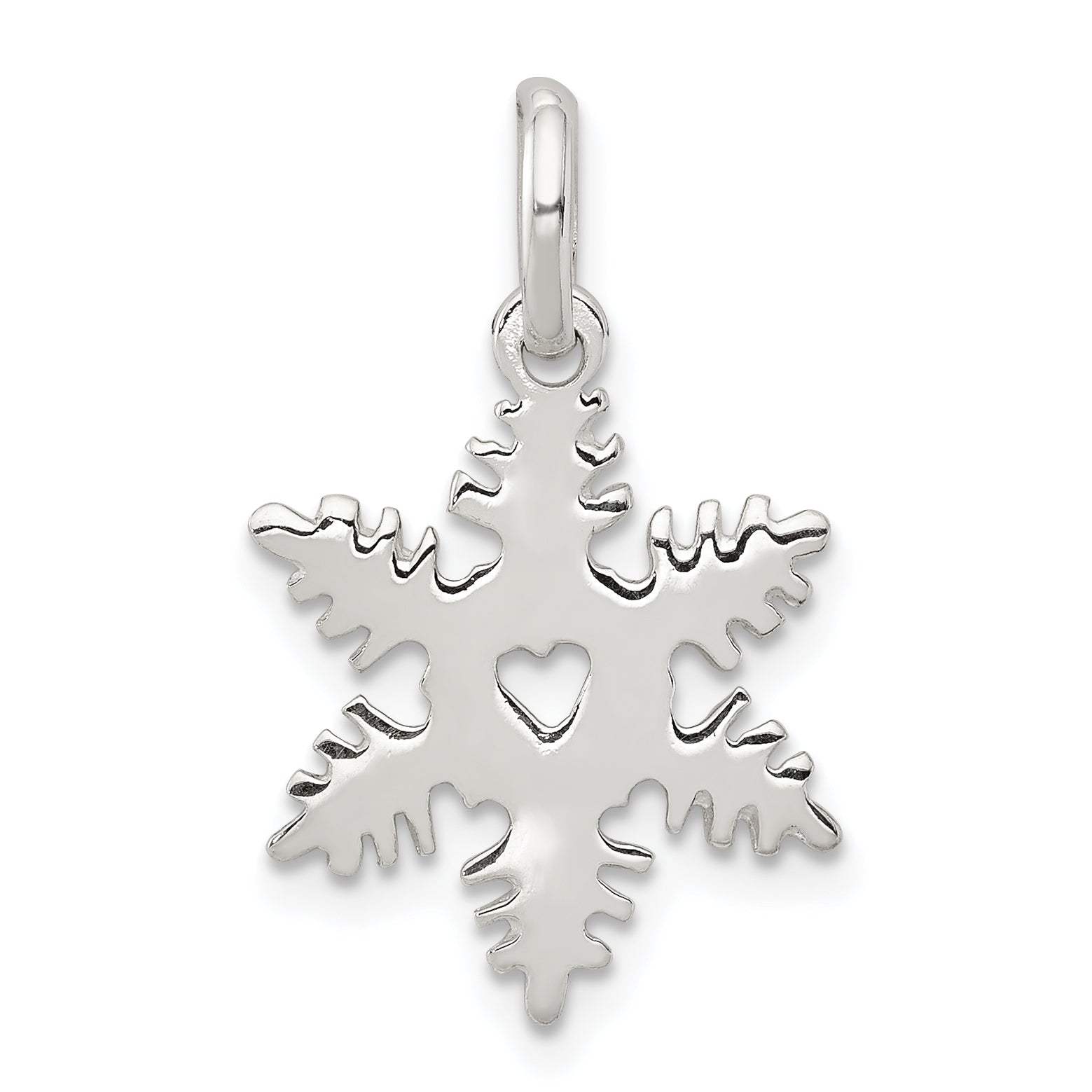 Sterling Silver Snowflake Charm