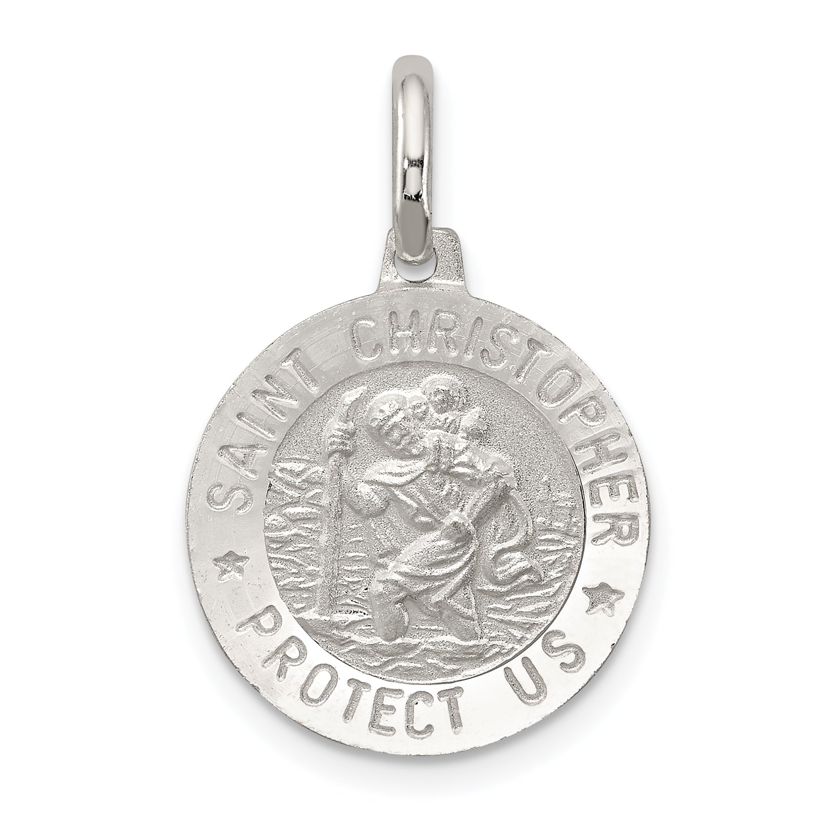 Sterling Silver St. Christopher Medal