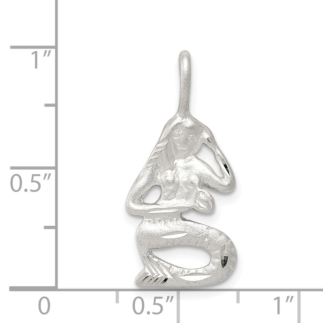 Sterling Silver Mermaid Charm