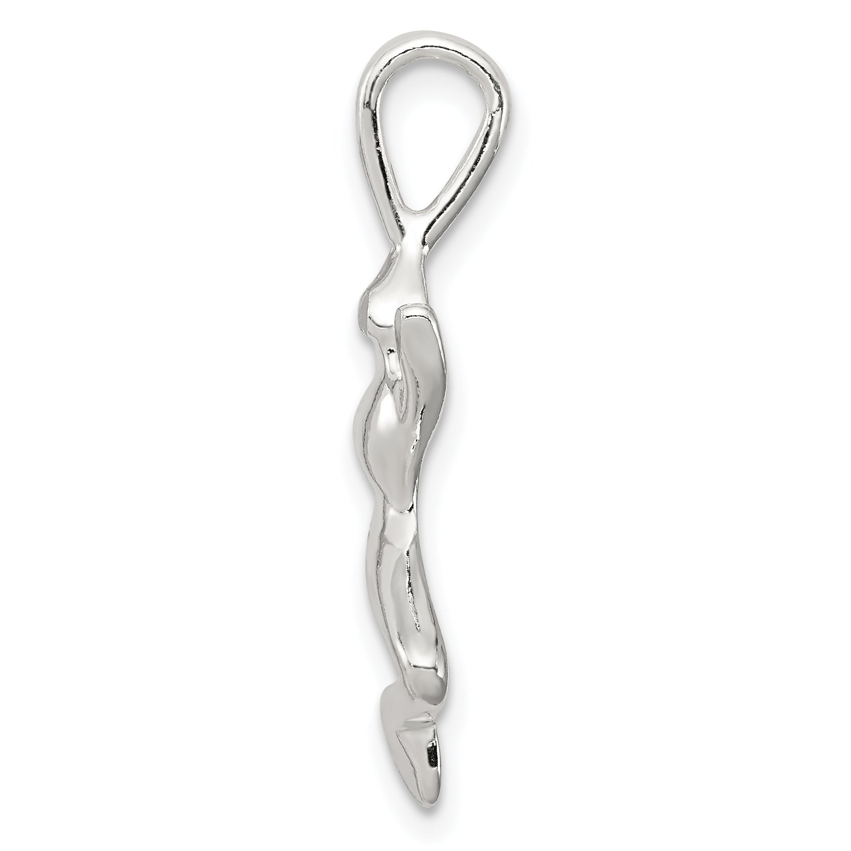 Sterling Silver 925 Frog Charm with Polished Anti-Tarnish Finish