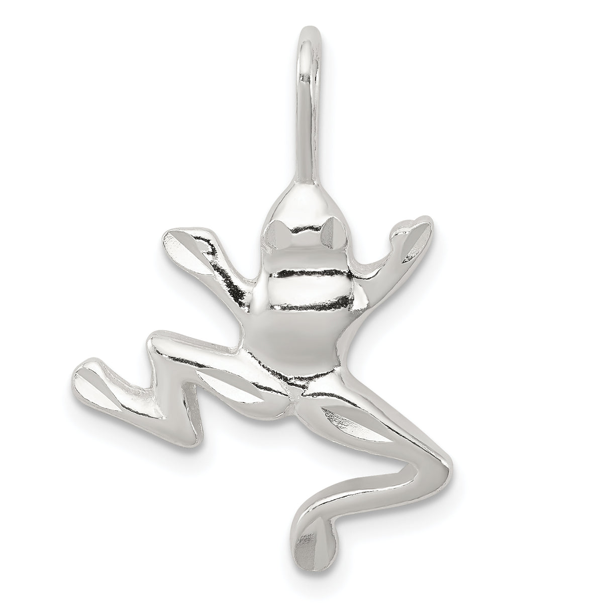 Sterling Silver Frog Charm