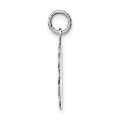 Sterling Silver Rhodium-plated Its a Boy Charm