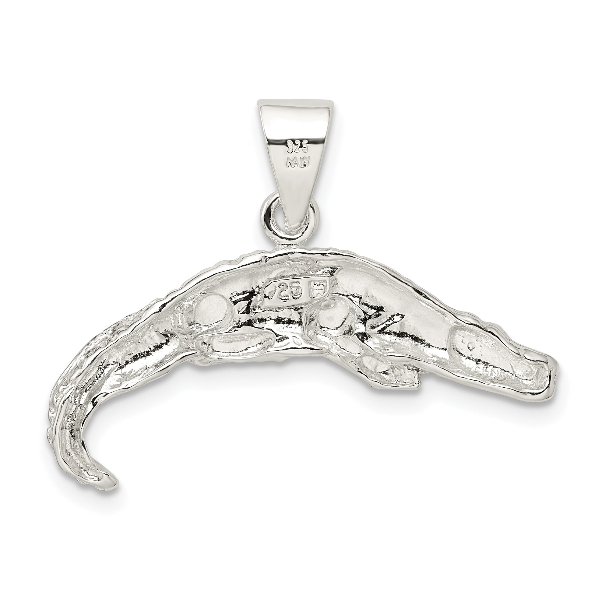 Sterling Silver Alligator Charm