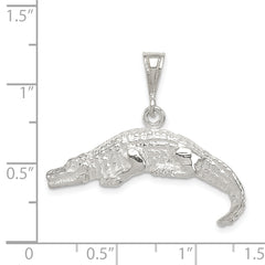 Sterling Silver Alligator Charm