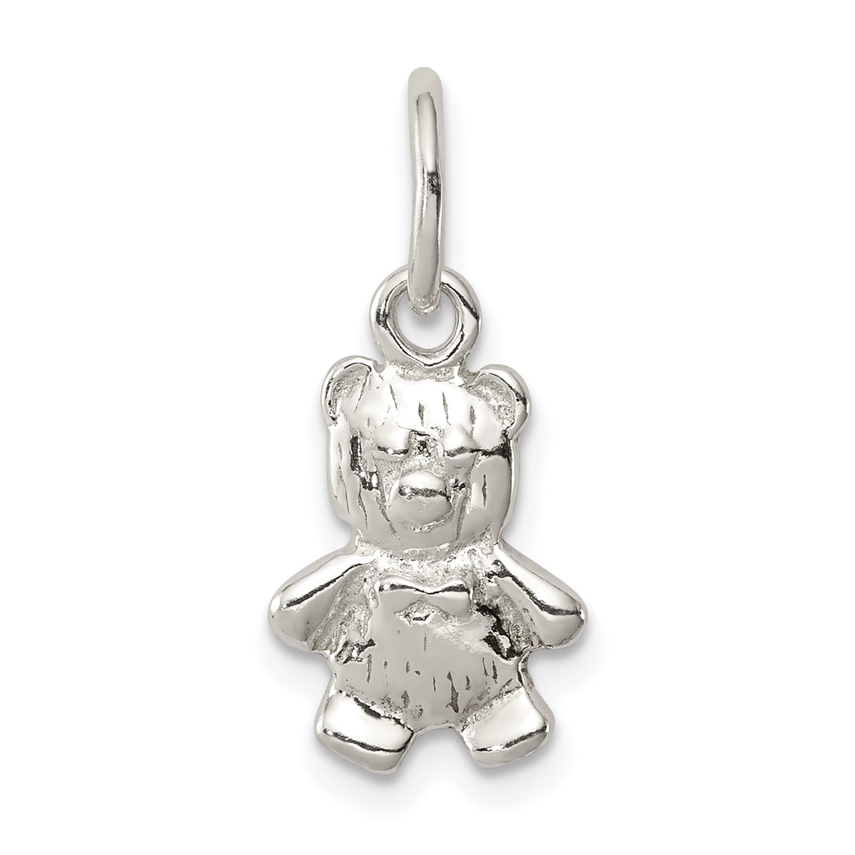 Sterling Silver Teddy Bear Charm