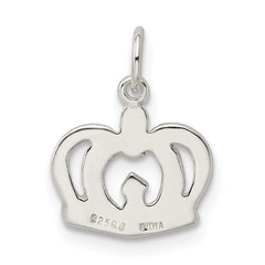 Sterling Silver Crown Charm