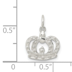 Sterling Silver Crown Charm