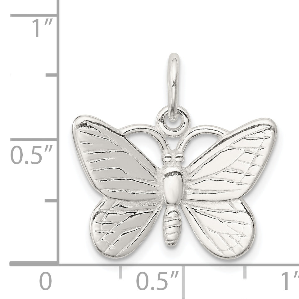 Sterling Silver Butterfly Charm