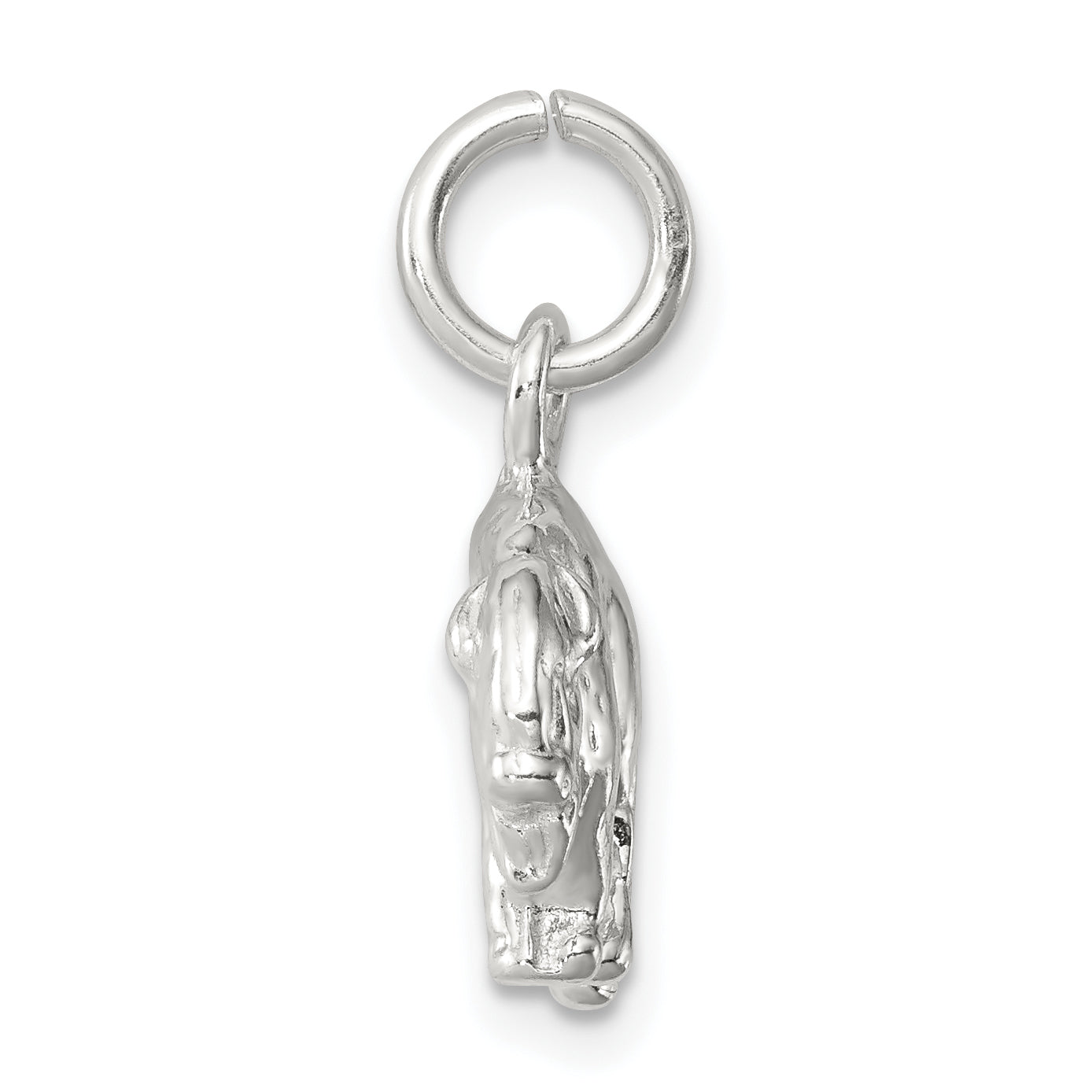 Sterling Silver 3-D Buffalo Charm