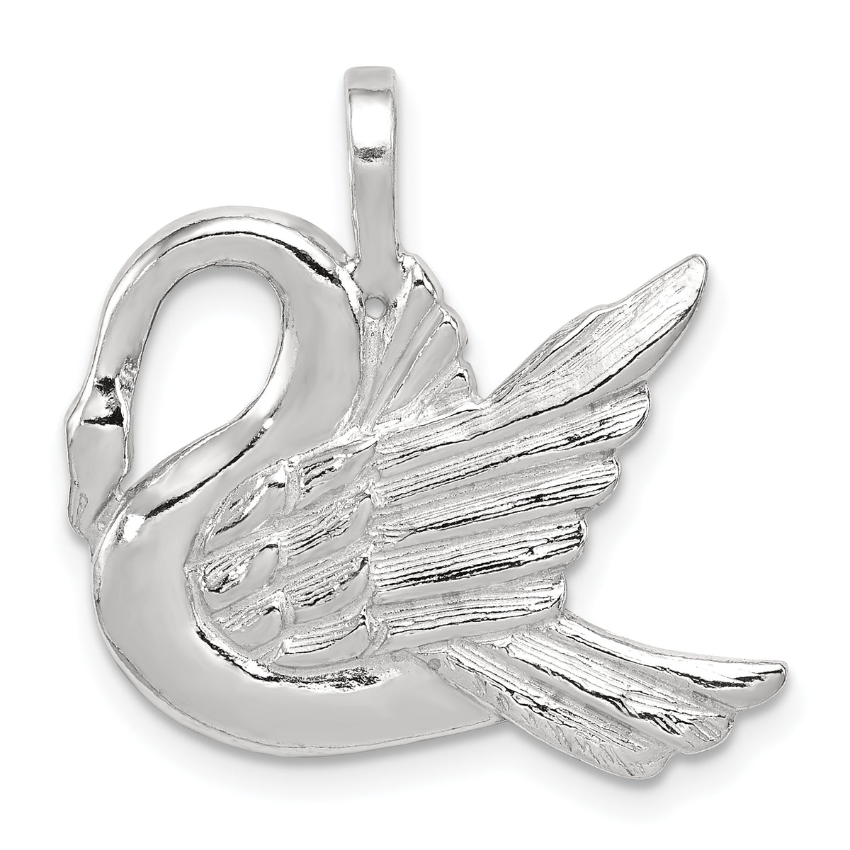 Sterling Silver Swan Charm