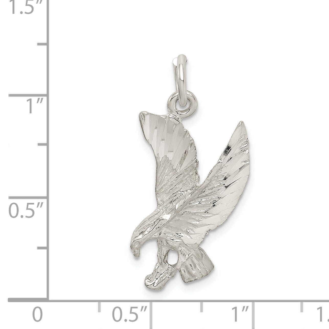 Sterling Silver Eagle Charm