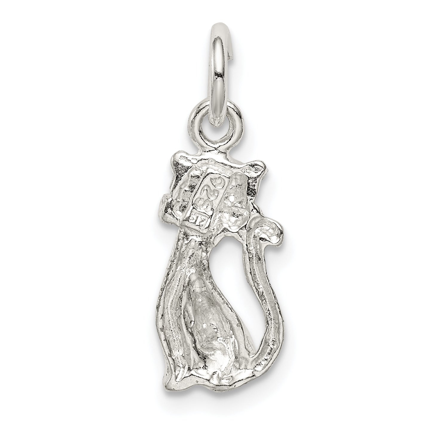 Sterling Silver Cat Charm