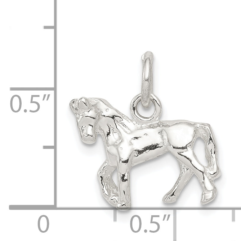 Sterling Silver Horse Charm