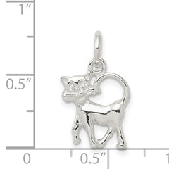 Sterling Silver Cat Charm