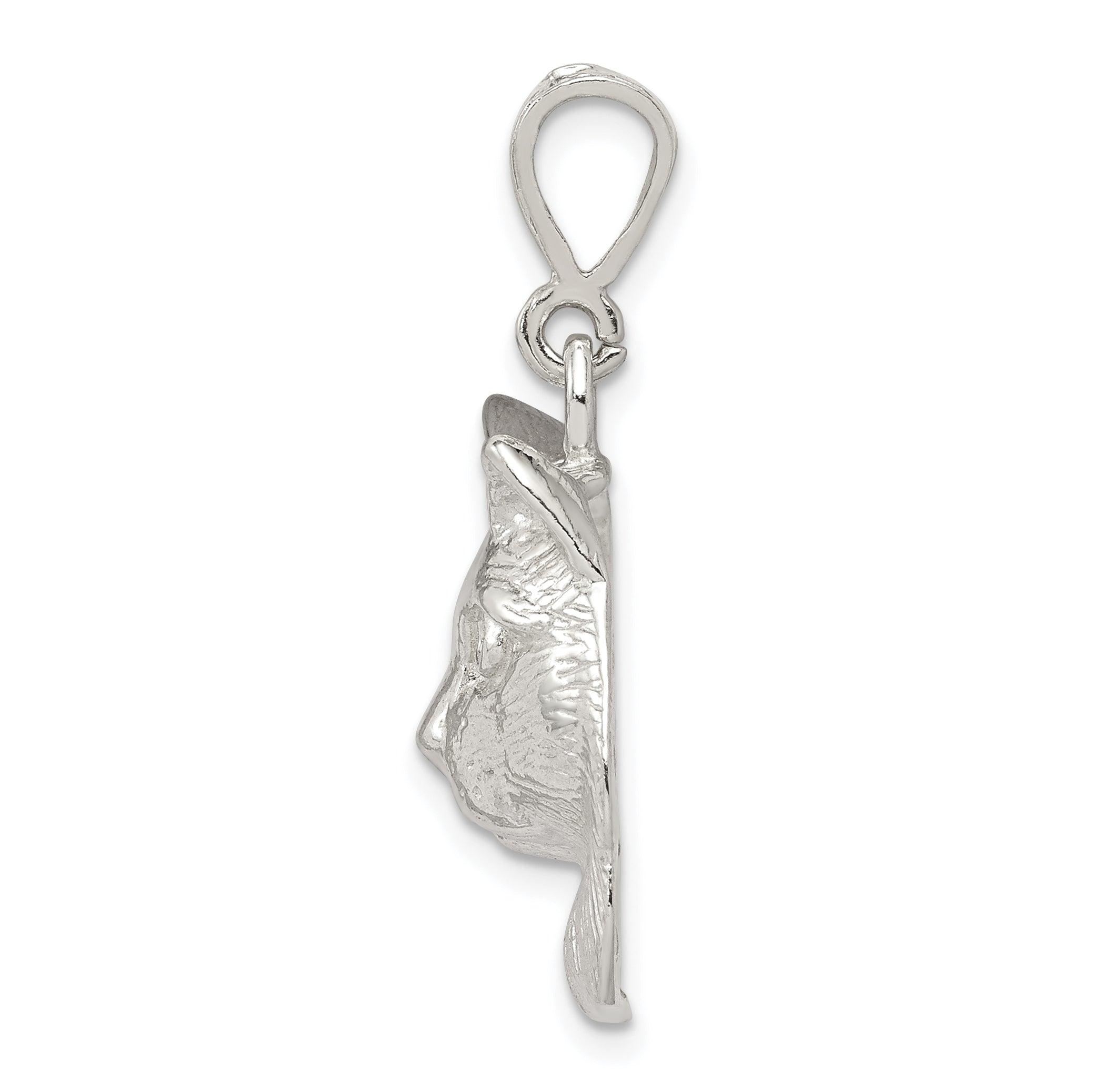 Sterling Silver Cat Charm