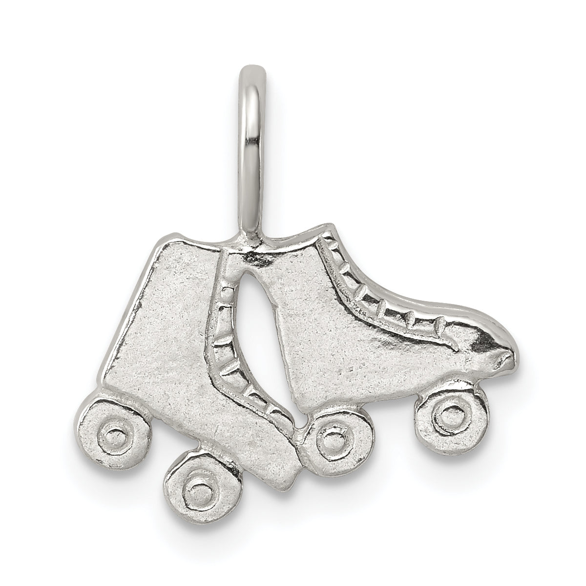 Sterling Silver Roller Skates Charm