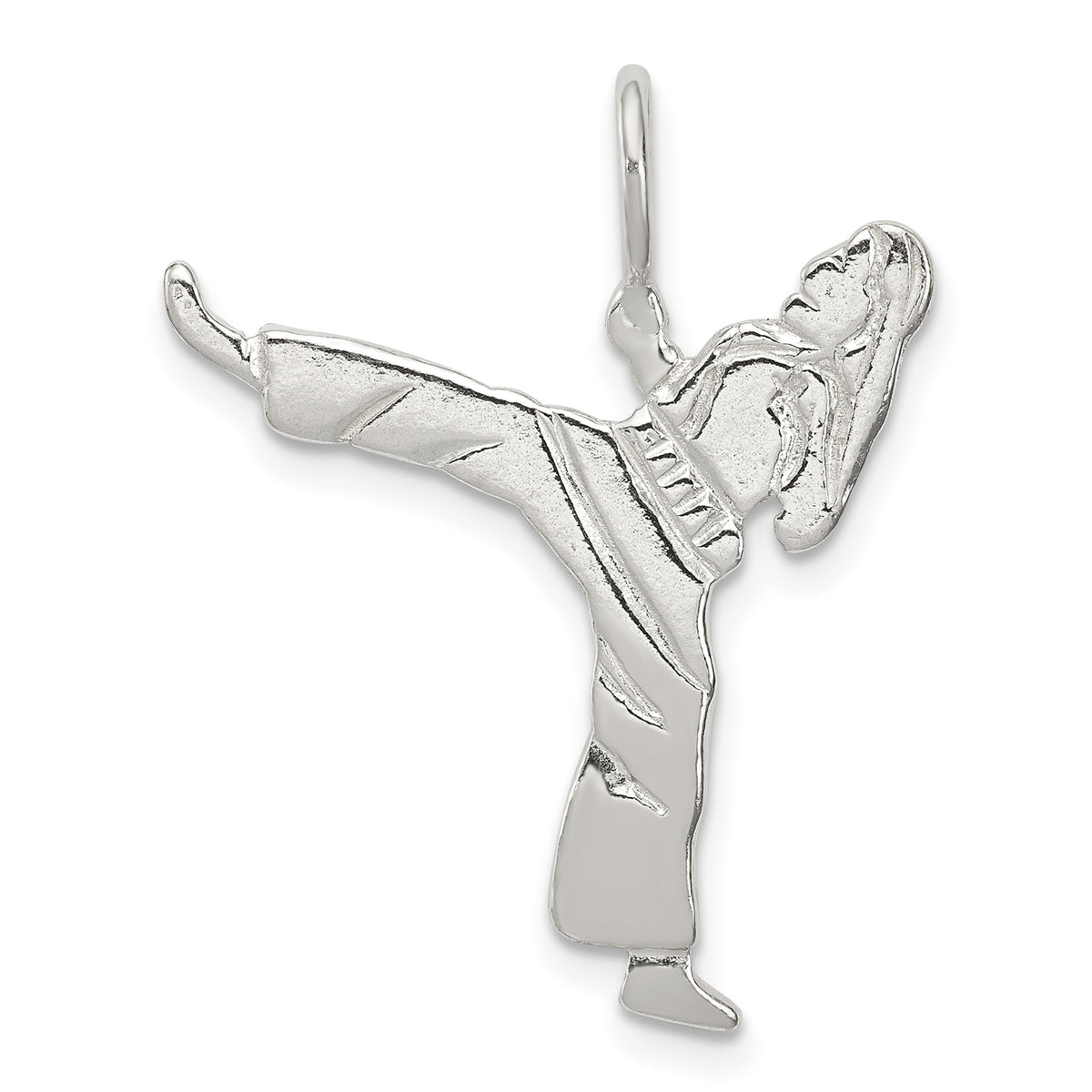 Sterling Silver Karate Charm