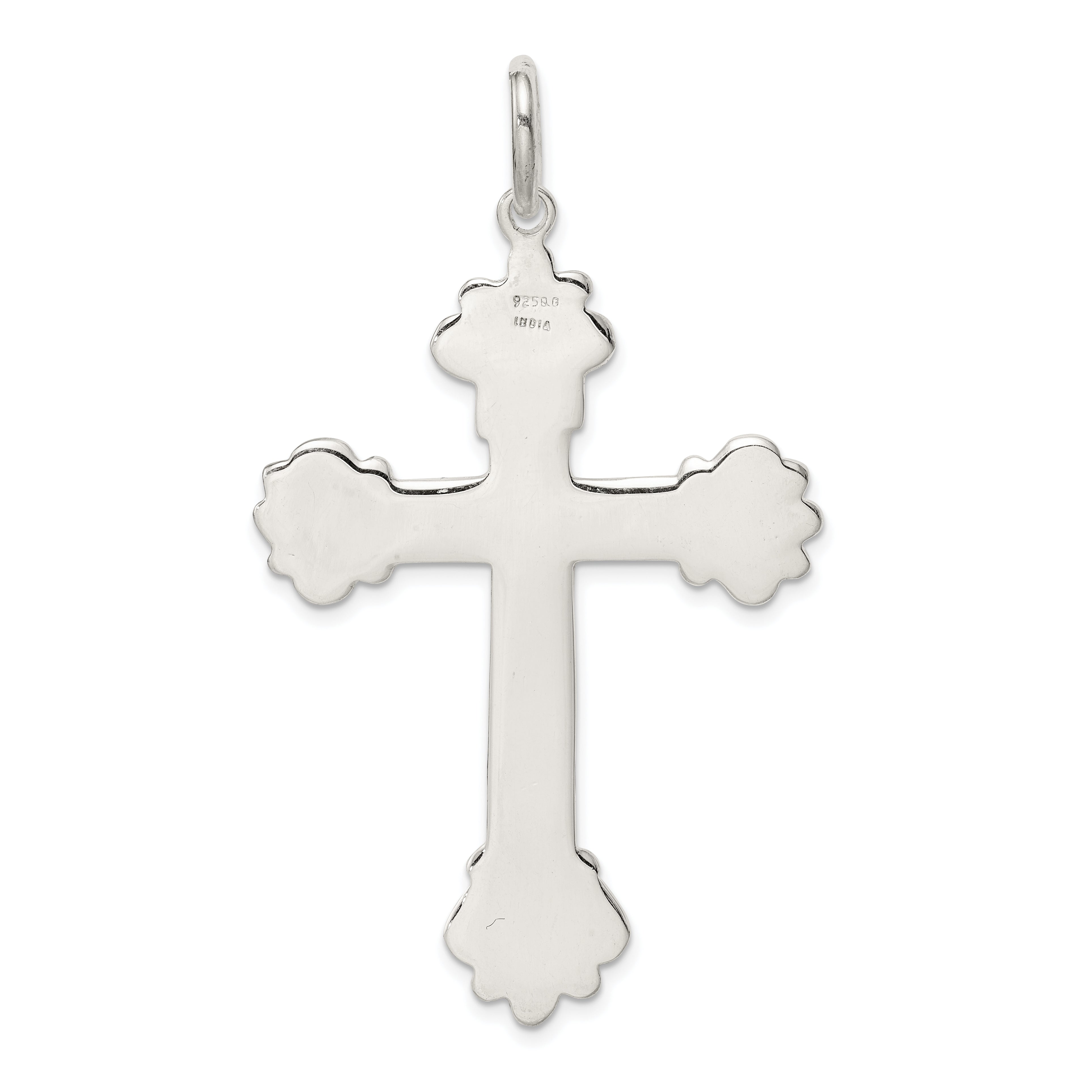 Sterling Silver INRI Cross Pendant