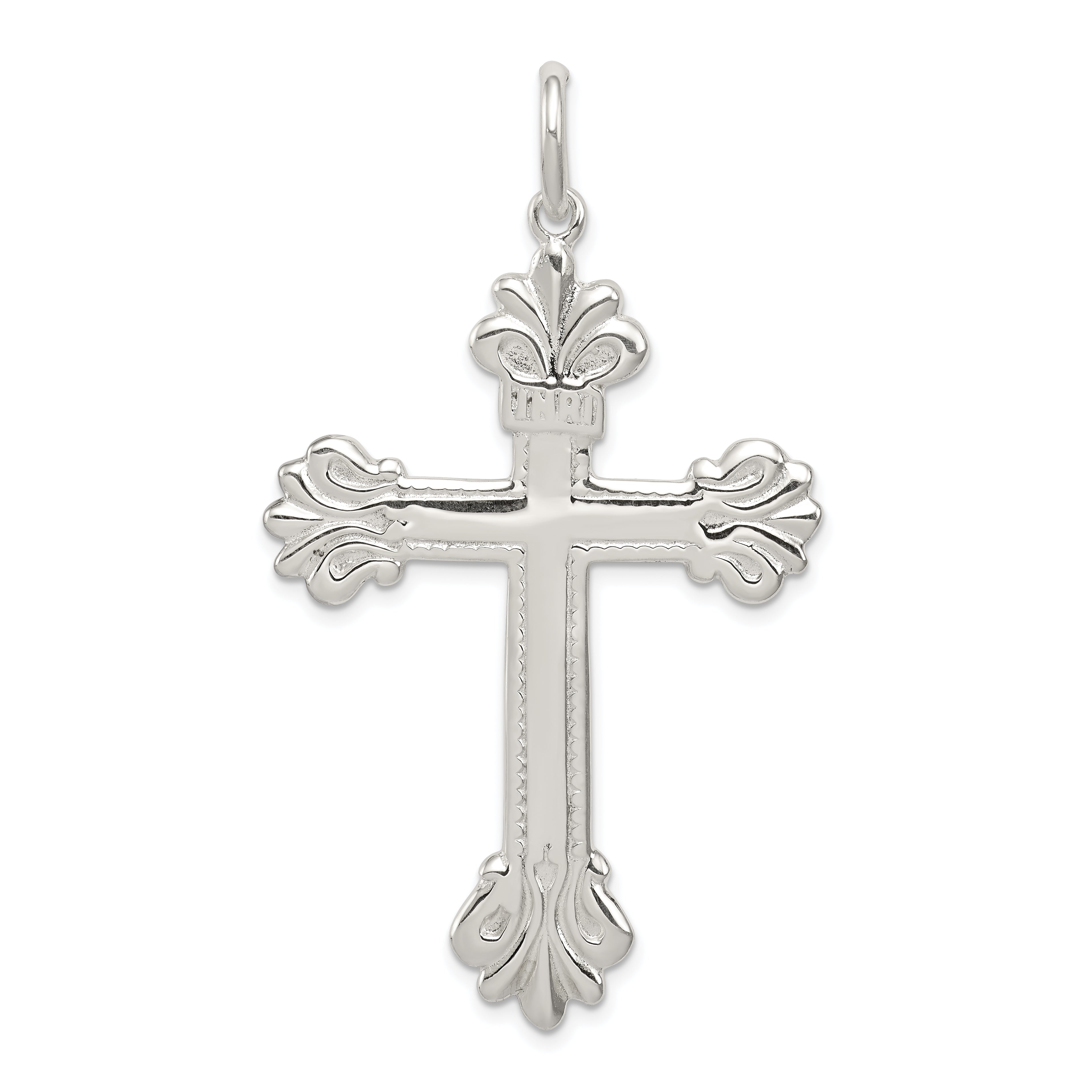 Sterling Silver INRI Cross Pendant