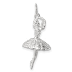 Sterling Silver Ballerina Charm