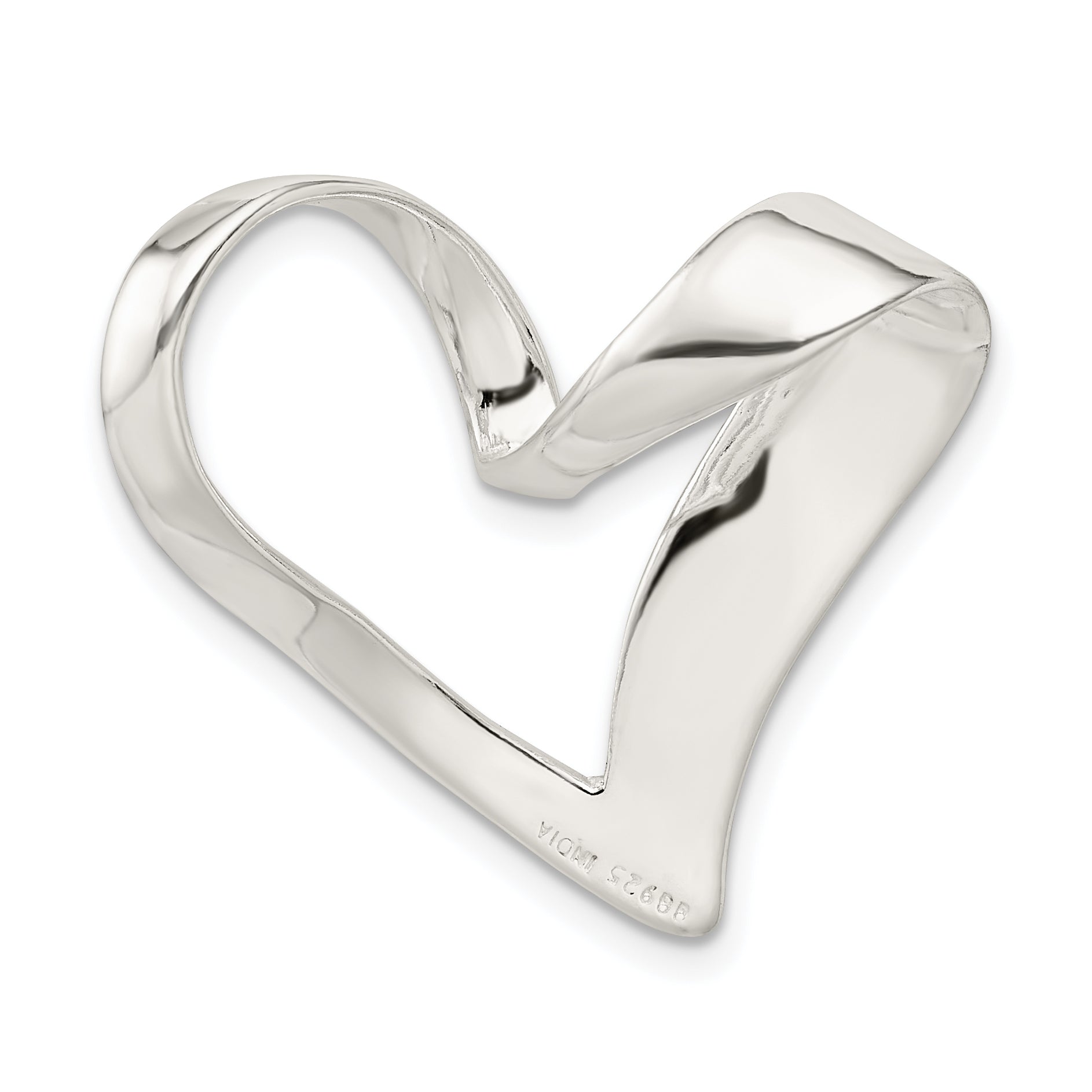 Sterling Silver Heart Slide