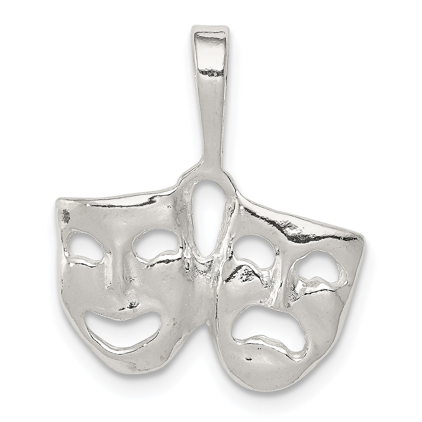 Sterling Silver Comedy/Tragedy Charm