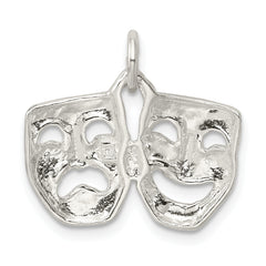 Sterling Silver Comedy/Tragedy Charm