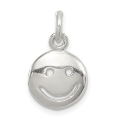 Sterling Silver Happy Face Charm