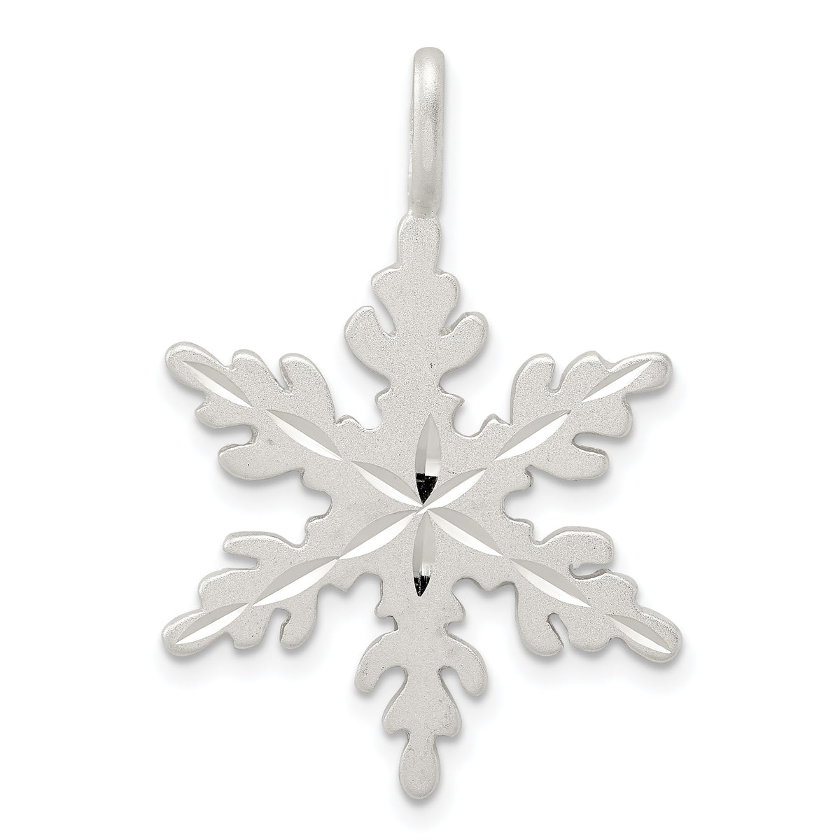 Sterling Silver Snowflake Charm