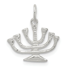 Sterling Silver Menorah Charm