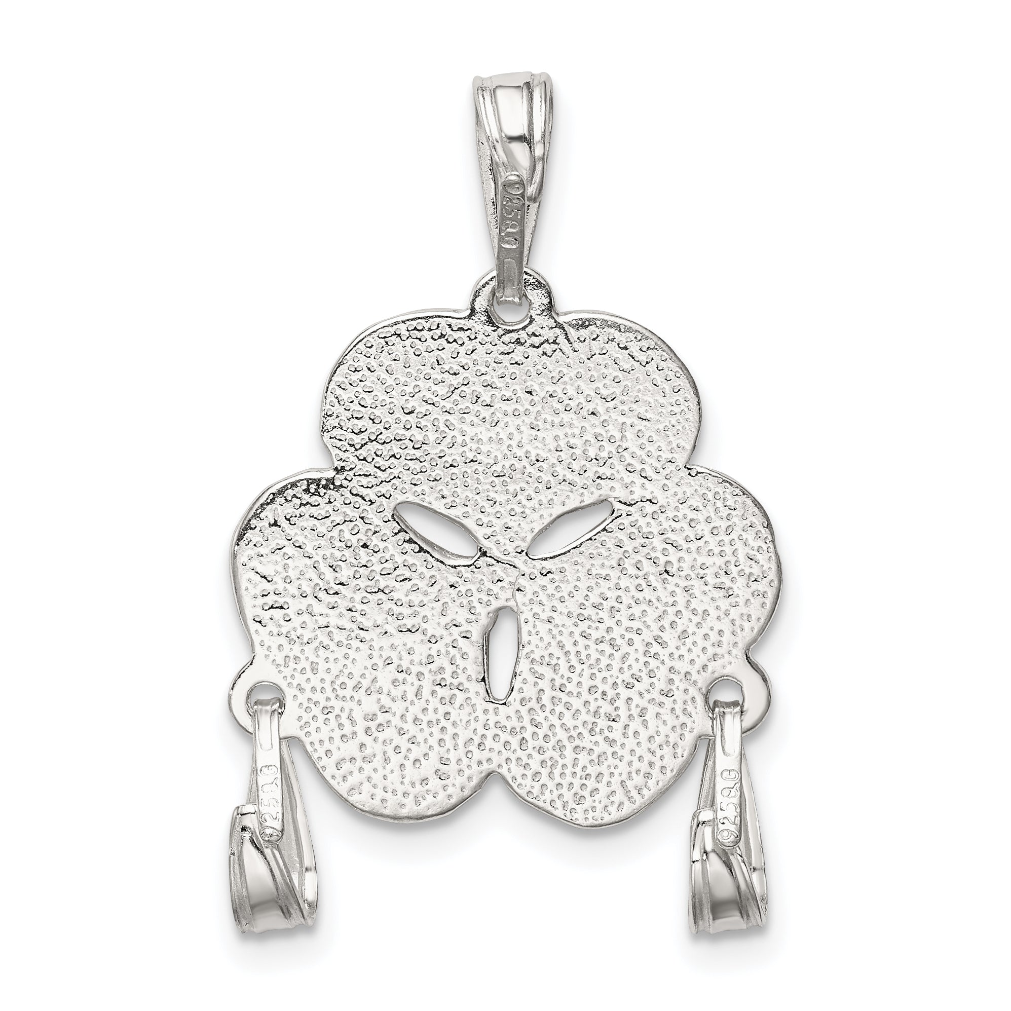 Sterling Silver 925 Best Friends Charm Set Polished Finish