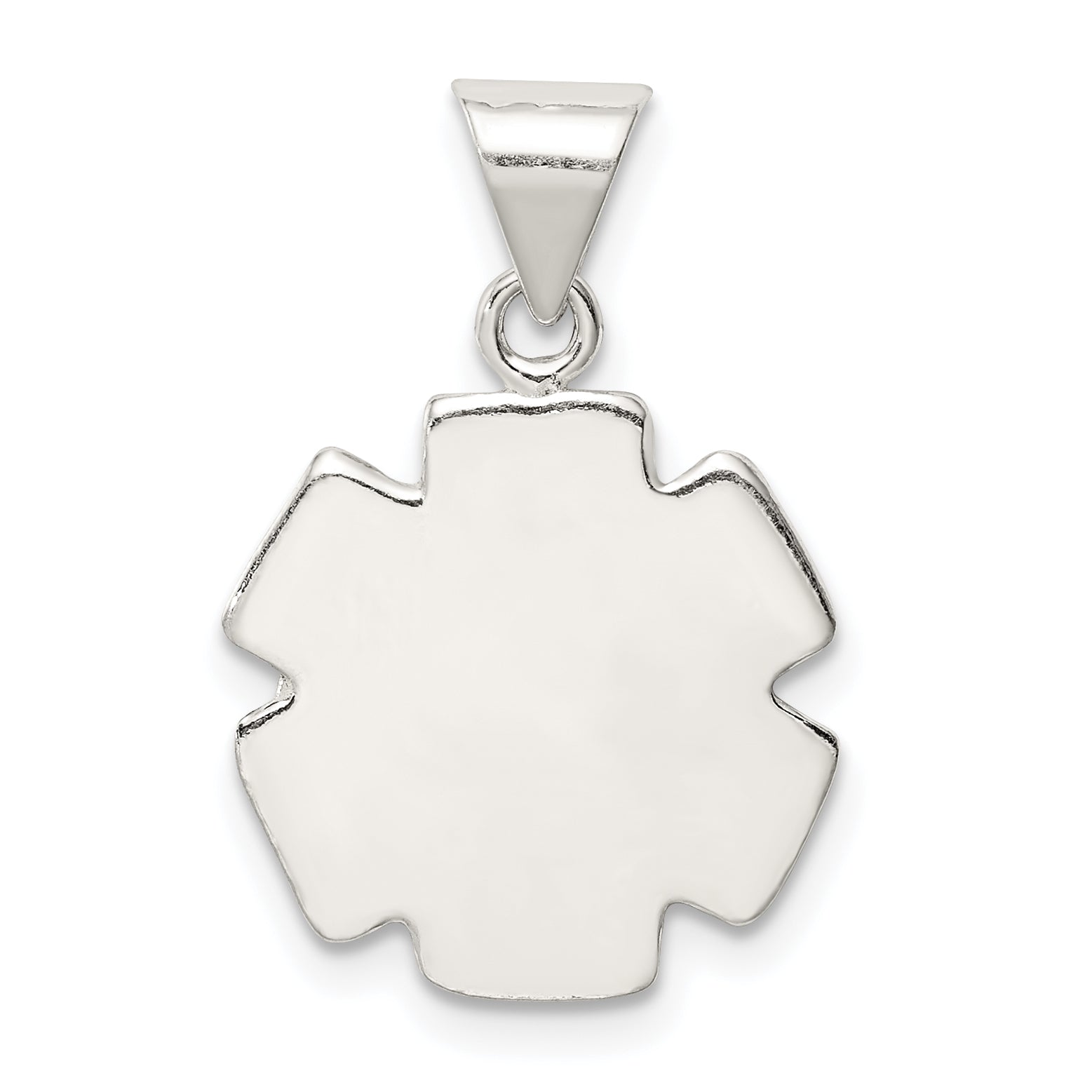 Sophia Jewelers 925 Sterling Silver Polished Medical Charm with Enamel