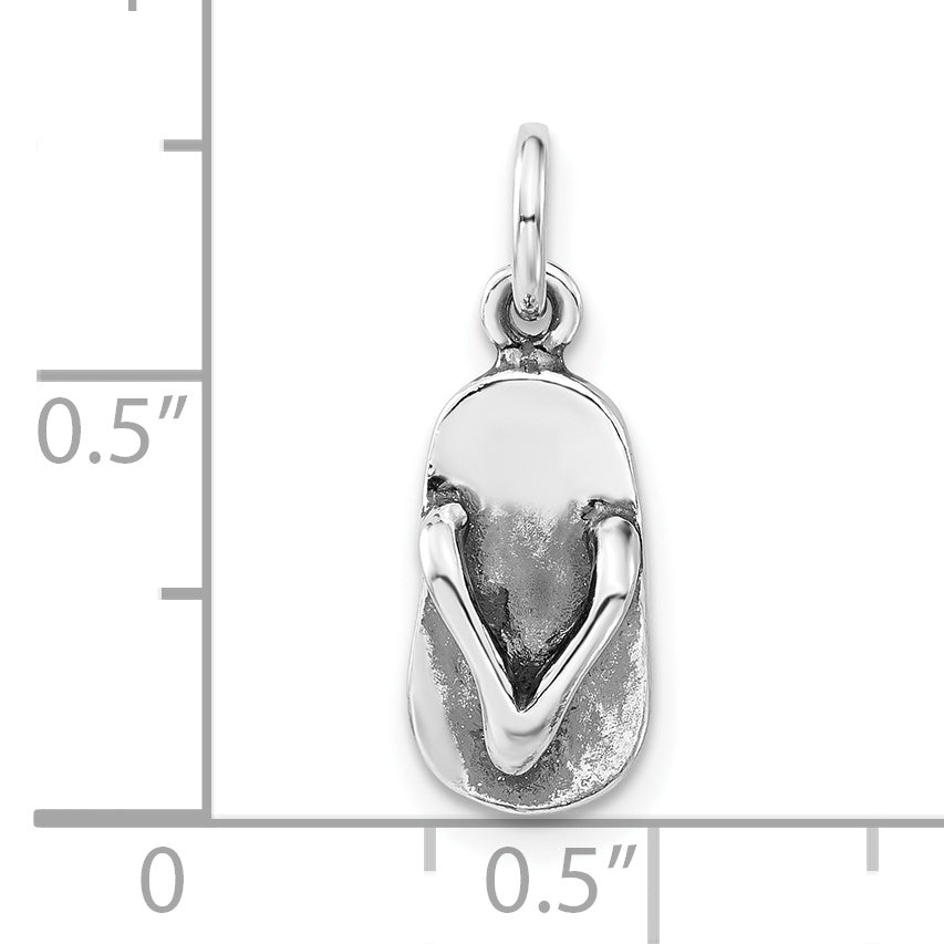 Sterling Silver Sandal Charm