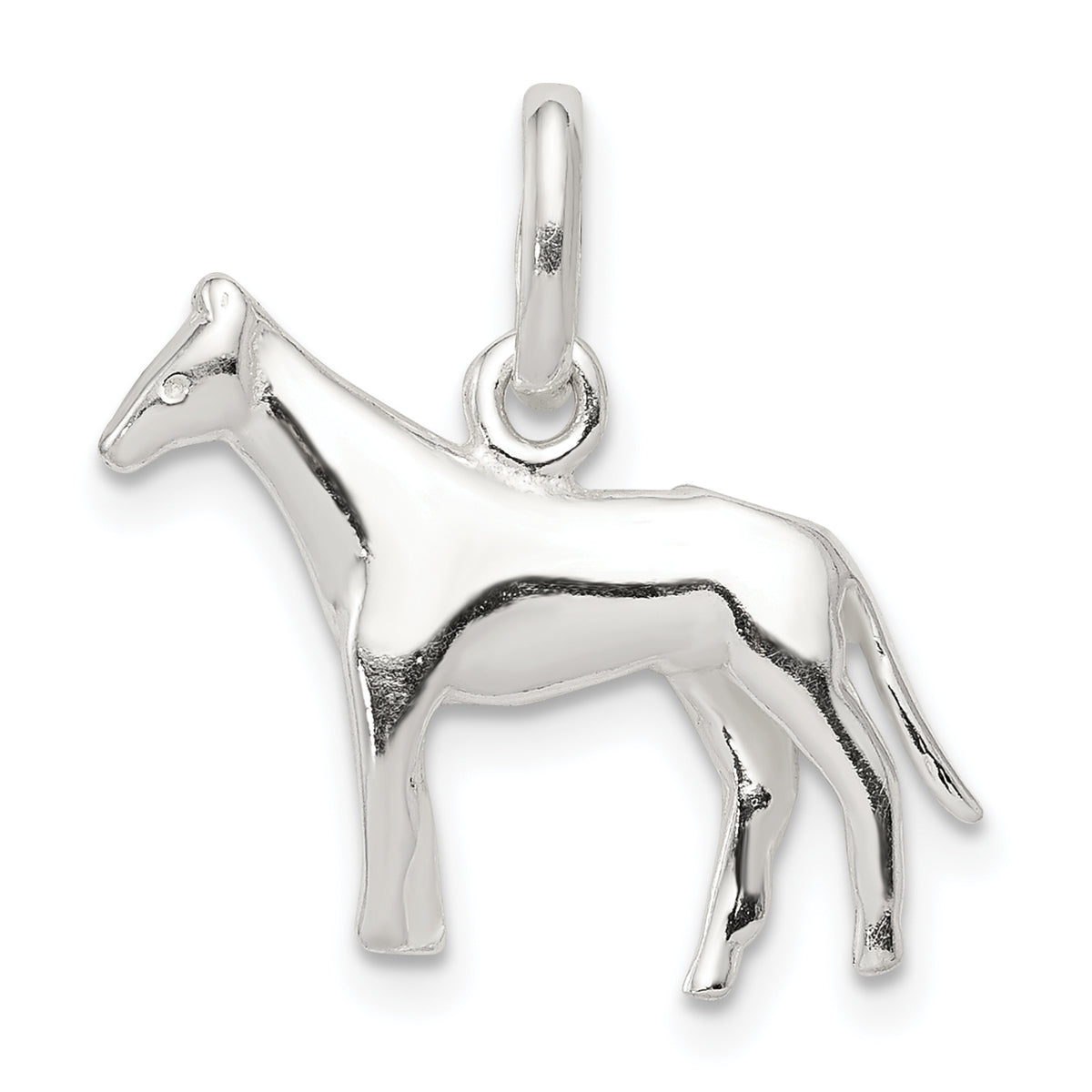 Sterling Silver Horse Charm