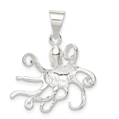 Sterling Silver Octopus Charm