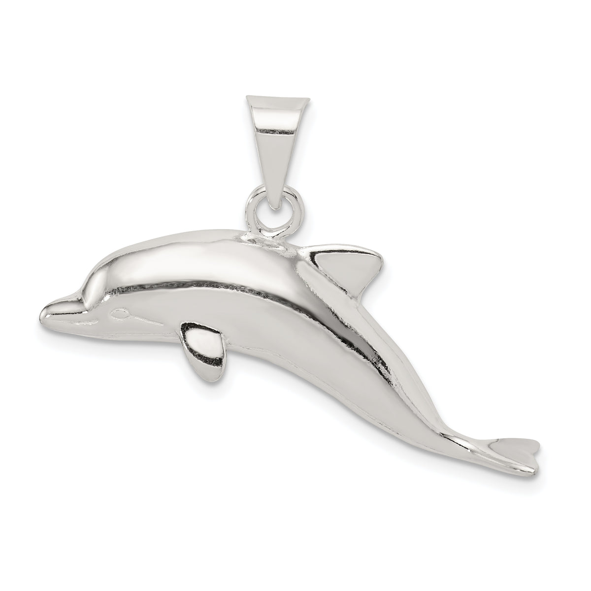 Sterling Silver Dolphin Pendant