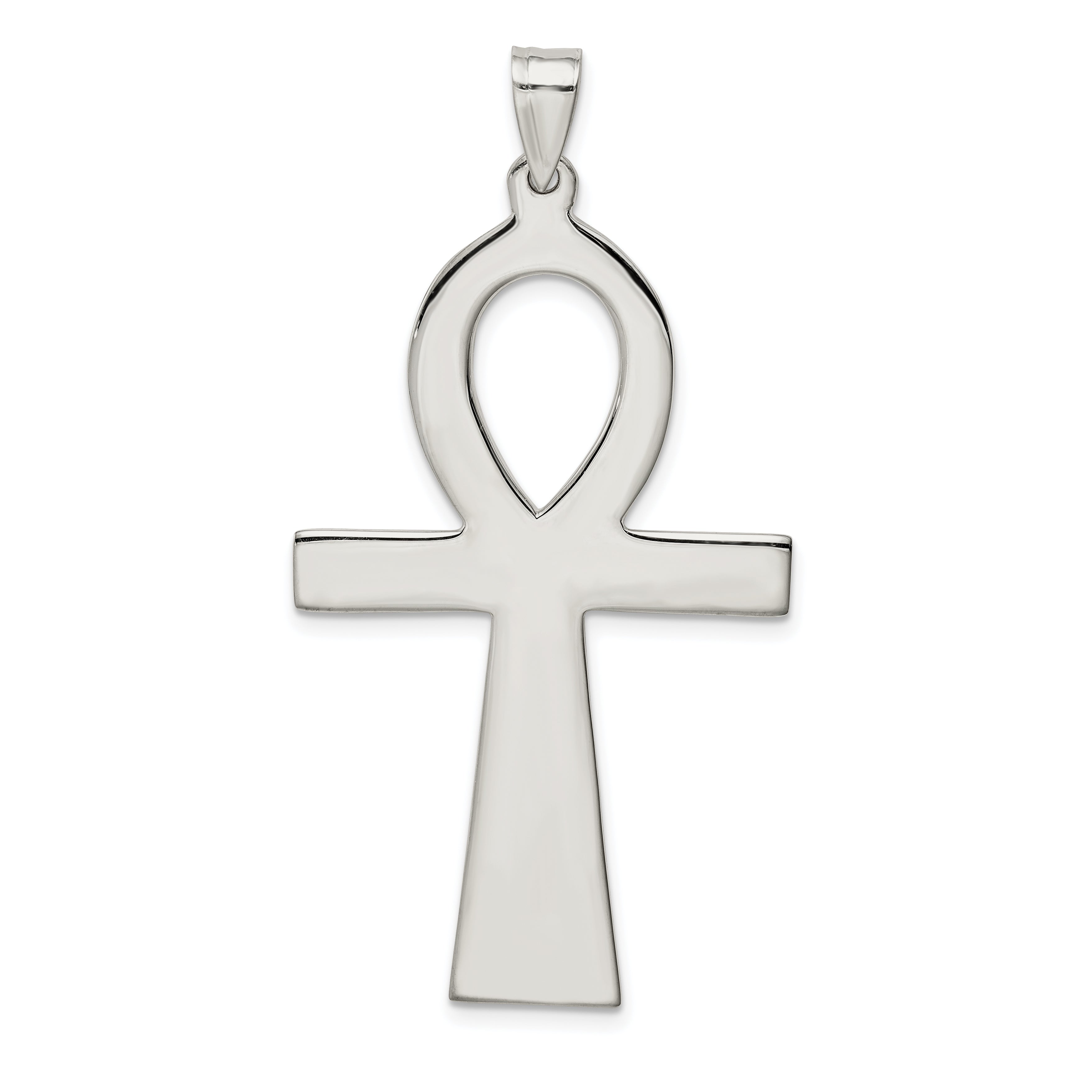 Sterling Silver Ankh Cross Pendant