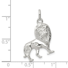 Sterling Silver Lion Charm