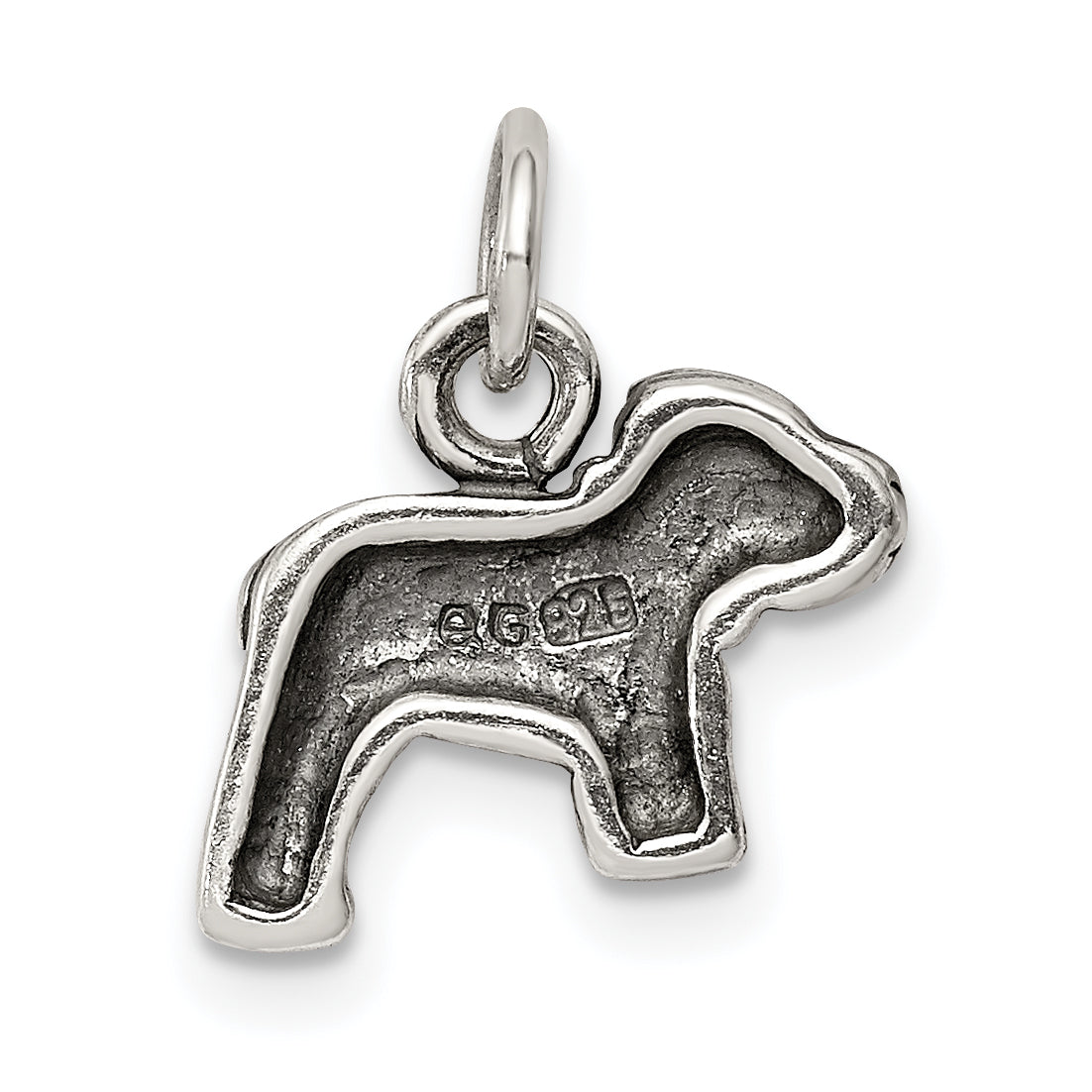 Sterling Silver Dog Charm