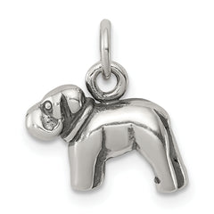 Sterling Silver Dog Charm