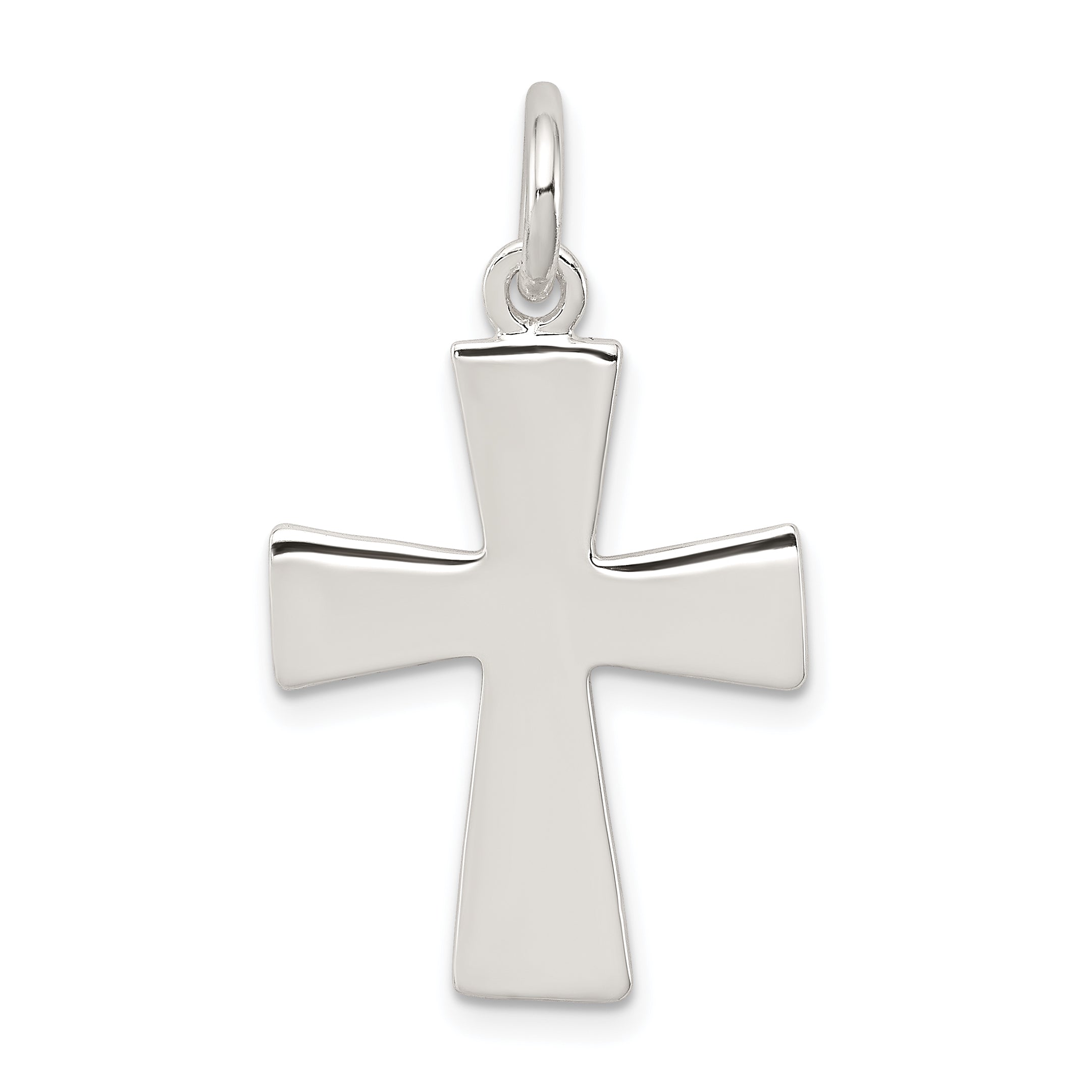 Sterling Silver Latin Cross Charm