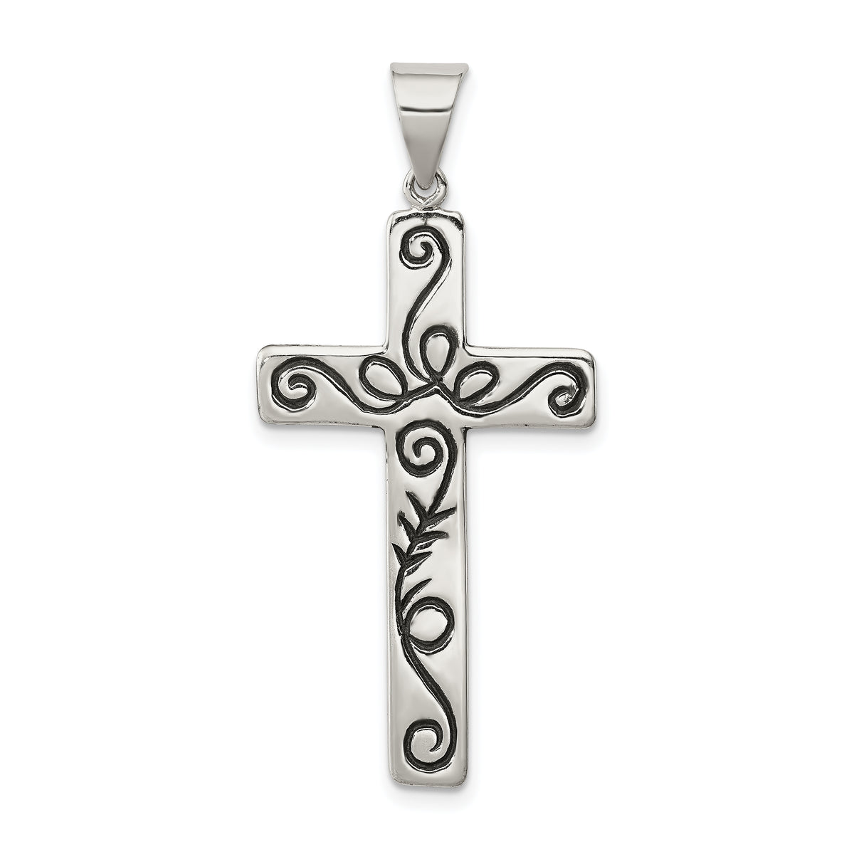 Sterling Silver Latin Cross Pendant