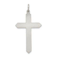 Sterling Silver 925 Antiqued May Birthstone Cross Pendant