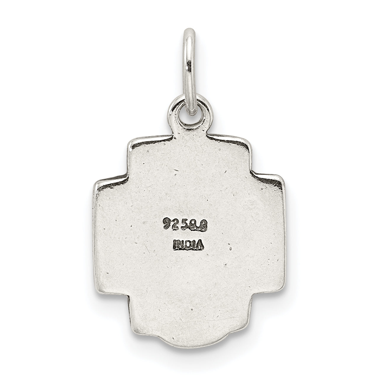 Sterling Silver 925 Antiqued Ecce Homo Pendant by Sophia Jewelers