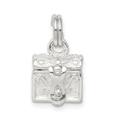 Sterling Silver 925 Cross Prayer Box Charm Classic Elegance