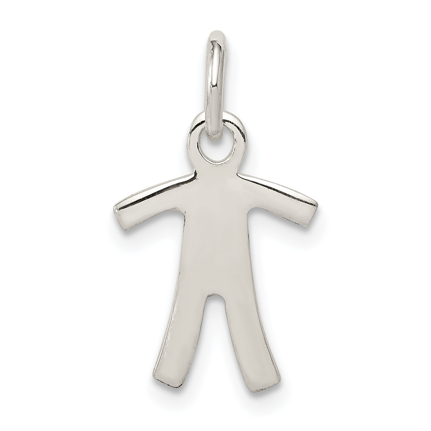 Sterling Silver Boy Charm