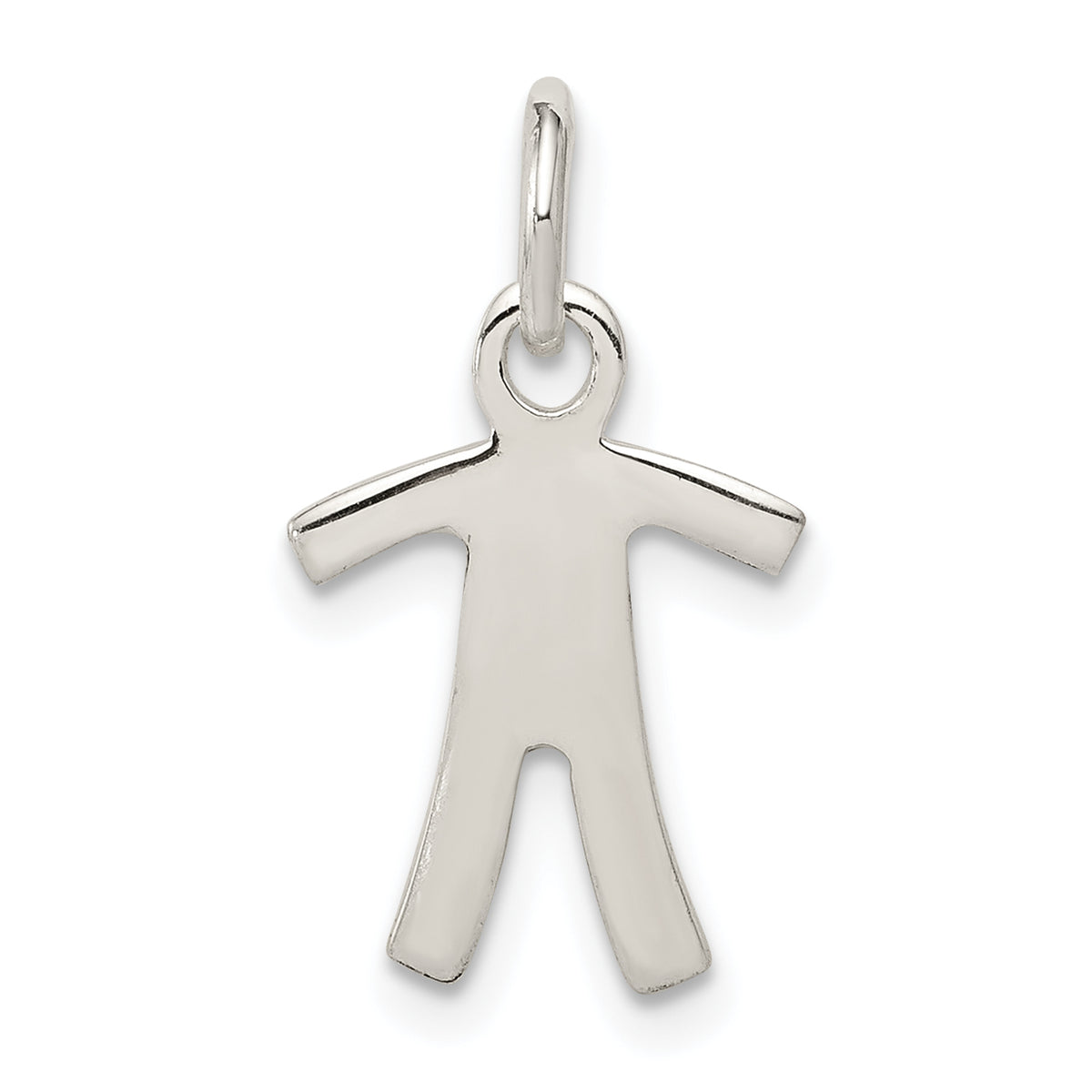 Sterling Silver Boy Charm