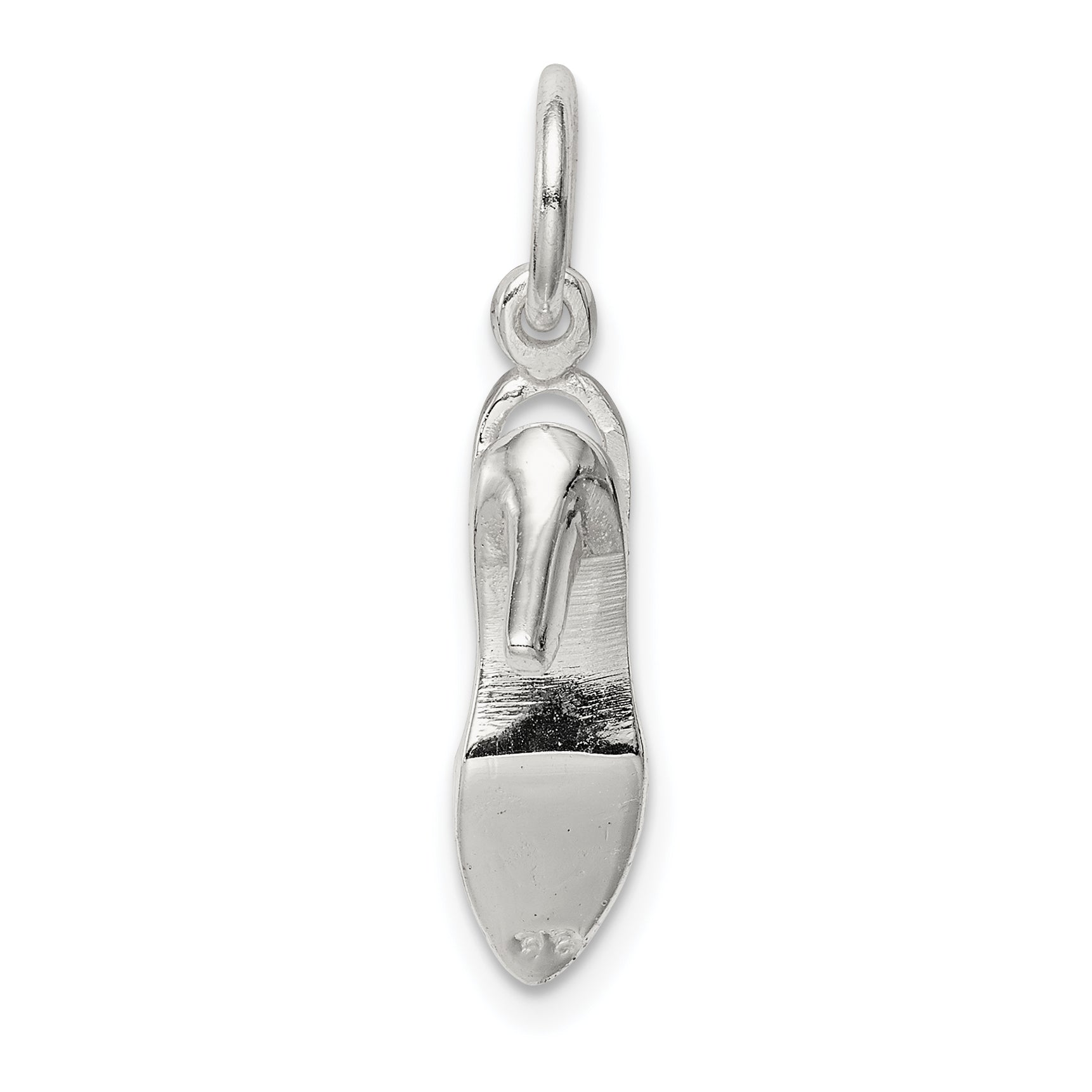 Sterling Silver High Heel Pendant