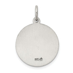 Sterling Silver Antiqued St. Jude Thaddeus Medal